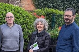 Councillors Patrick, Liz and Mick.